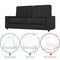 Bestar Bestar Universel 78W Sofa for Queen Murphy Bed (no backrest) in grey AC-1070-25 - alternate 8